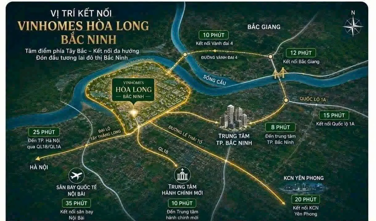 DỰ ÁN VINHOMES KING PARK BẮC NINH